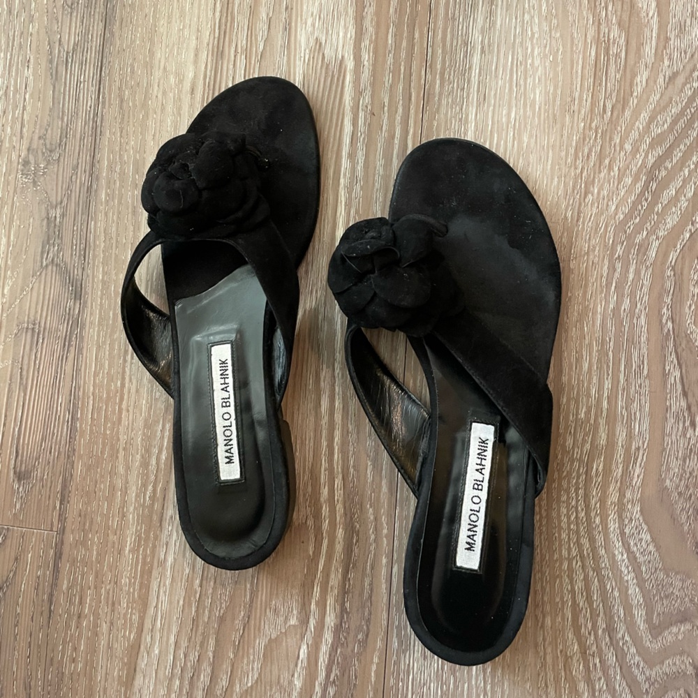 Manolo Blahnik Flat Sandals